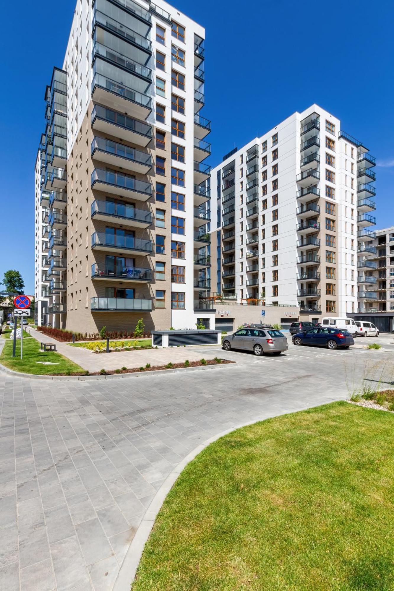 Apartament Z Widokiem Na Morze Obok Parku Millenium W Gdansku By Noclegi Renters Eksteriør bilde