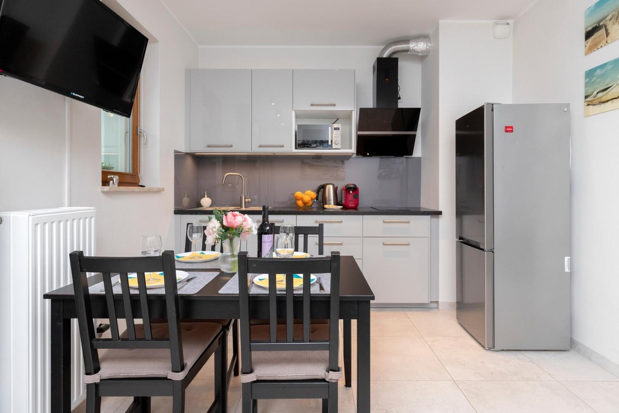 Apartament Z Widokiem Na Morze Obok Parku Millenium W Gdansku By Noclegi Renters Eksteriør bilde