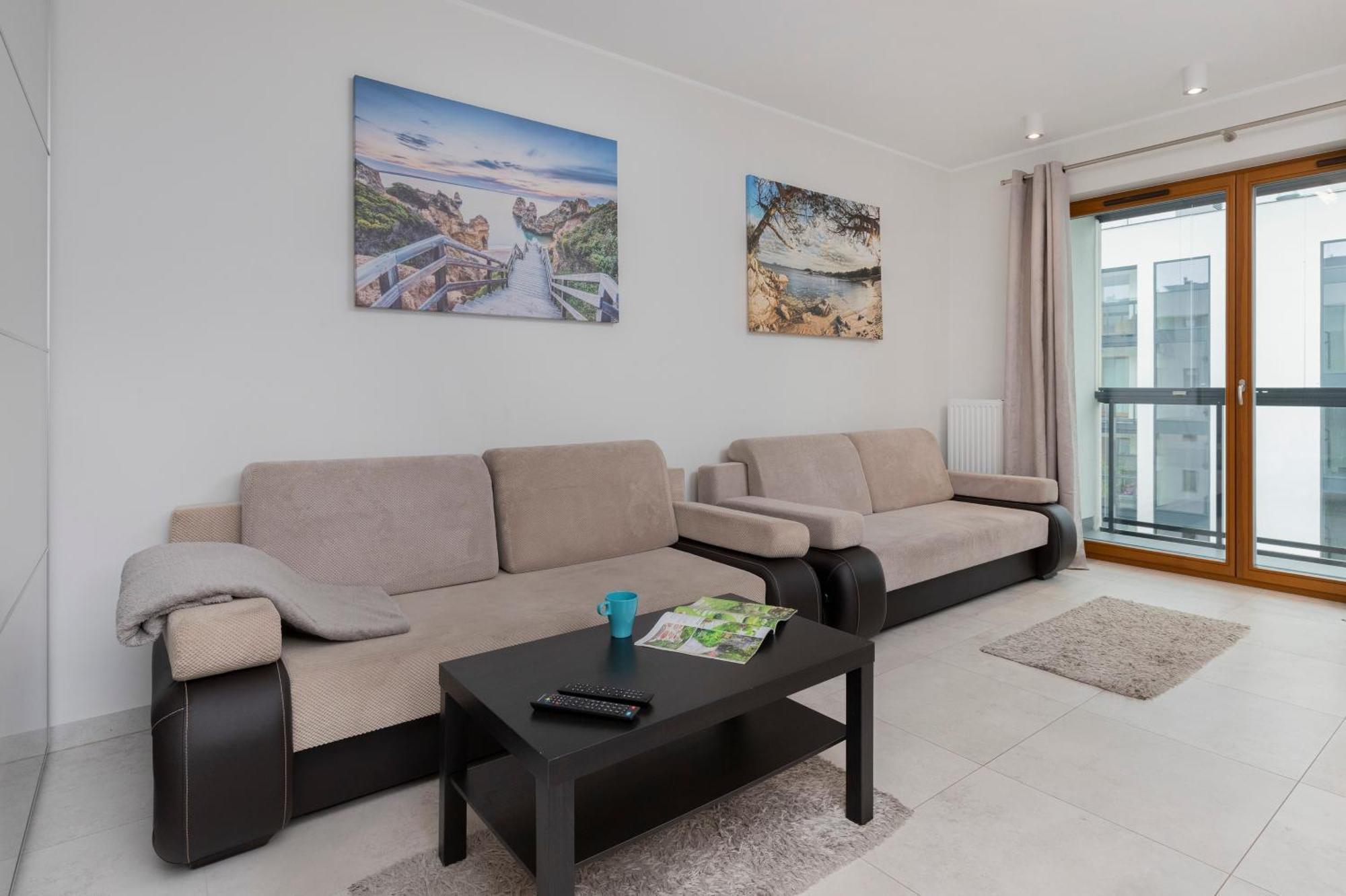 Apartament Z Widokiem Na Morze Obok Parku Millenium W Gdansku By Noclegi Renters Eksteriør bilde